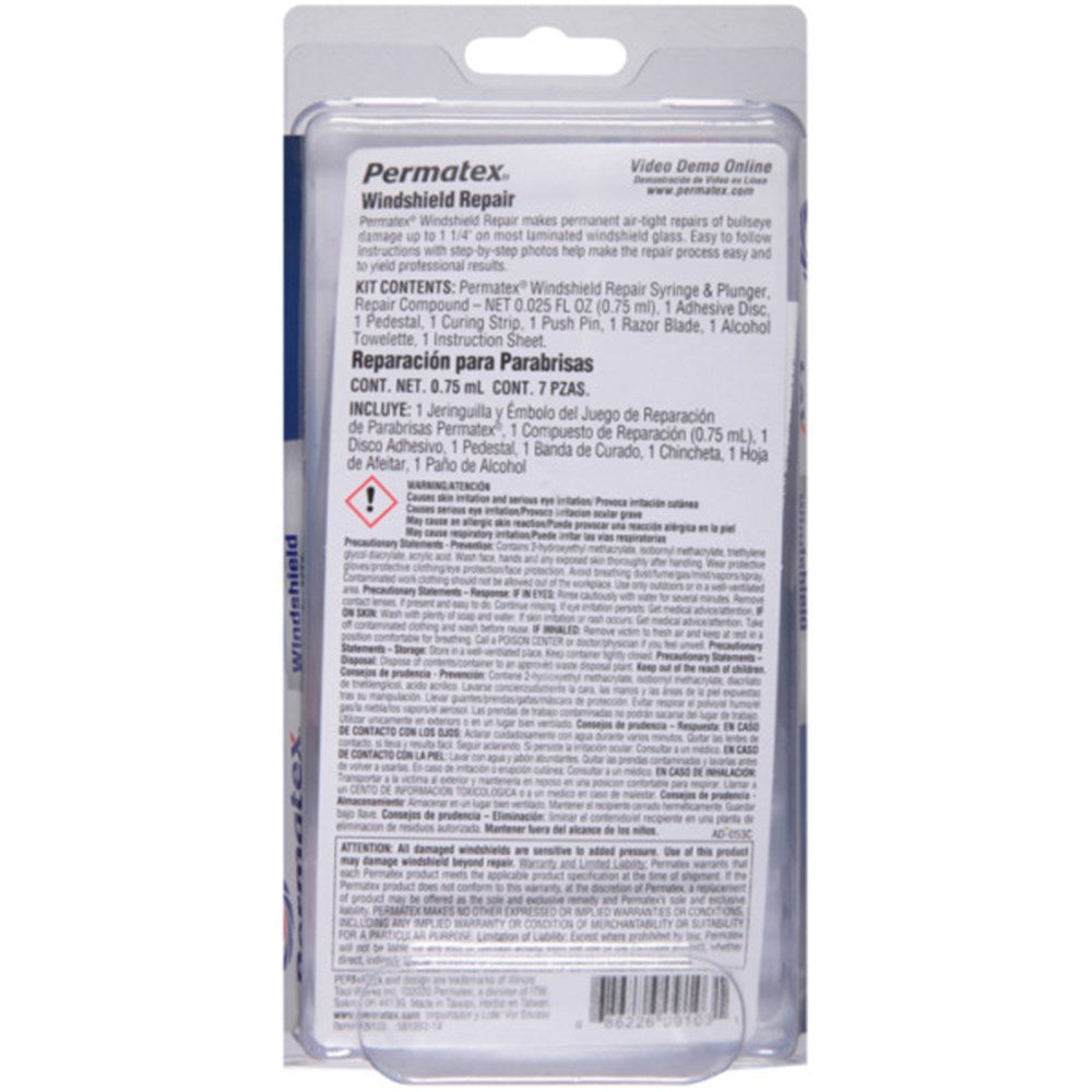 Permatex Windshield Repair Kit - 09103