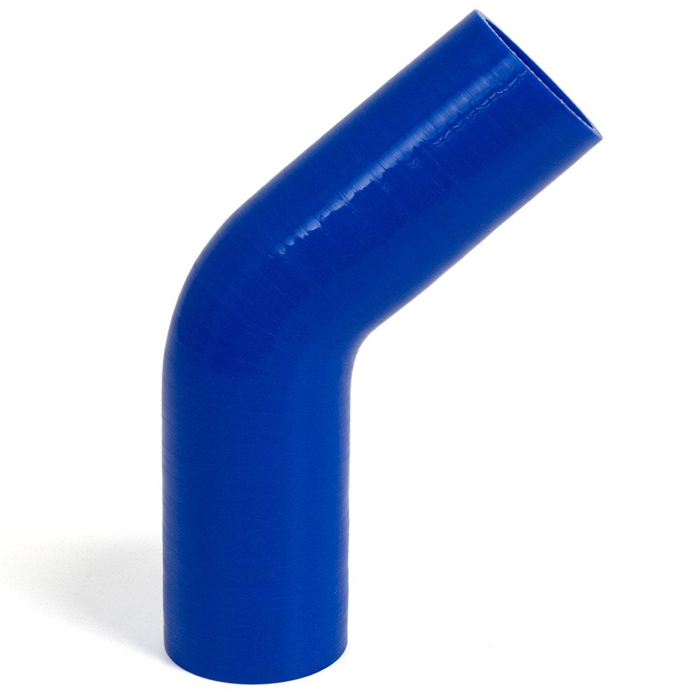 SAAS SSH455757E 45 Degree Silicone Hose 57 x 57mm Blue