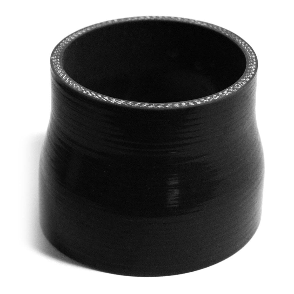 SAAS Straight Silicone Reducer 89 x 82mm (3.5 x 3.25 Inch), 76mm Length - Black - SSH828976