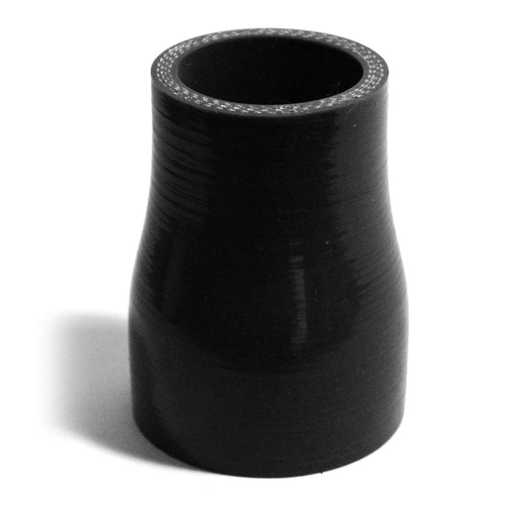 SAAS Straight Silicone Reducer 45 x 51mm (1.75 x 2 Inch), 76mm Length - Black - SSH514576