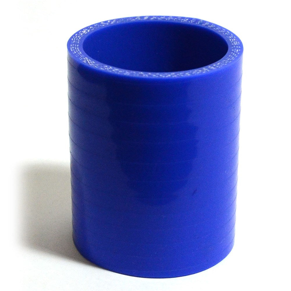 SAAS Straight 4 Ply Silicone Hose Joiner 57 x 57mm (2.25 Inch), 76mm Length - Blue - SSH575776E