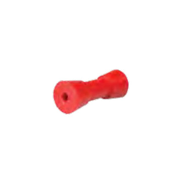 ASTSS 6" Wide Red Cotton Reel Keel Boat Roller with 17mm Hole - Suits Fibreglass - R1424D