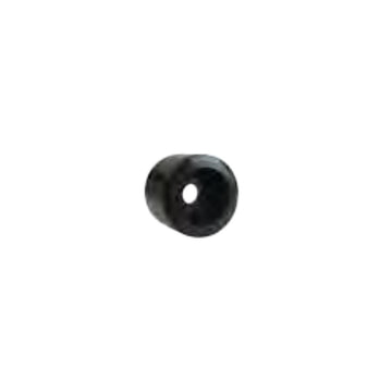 ASTSS 4" Wide Smooth Black Boat Wobble Roller with 26mm Hole - R1430