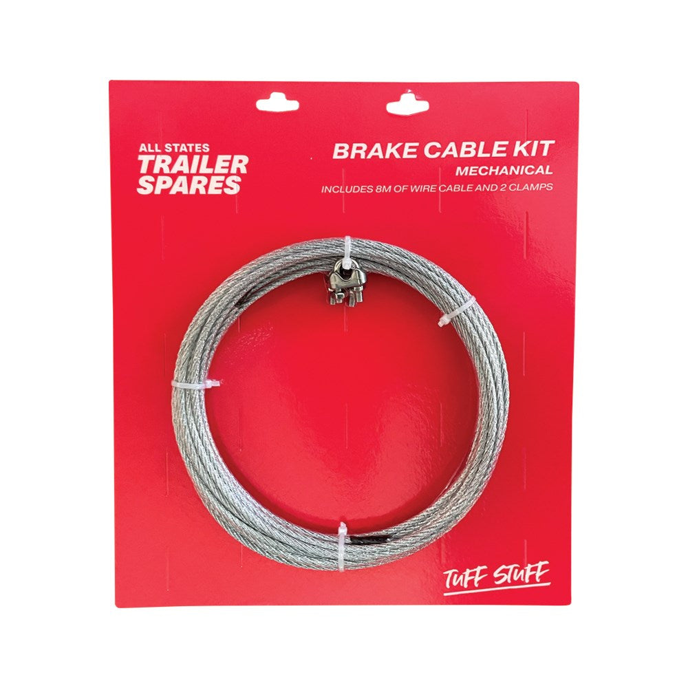 ASTSS Mechanical Brake Cable Kit With 8m Cable and Adjuster Clamps - R1627