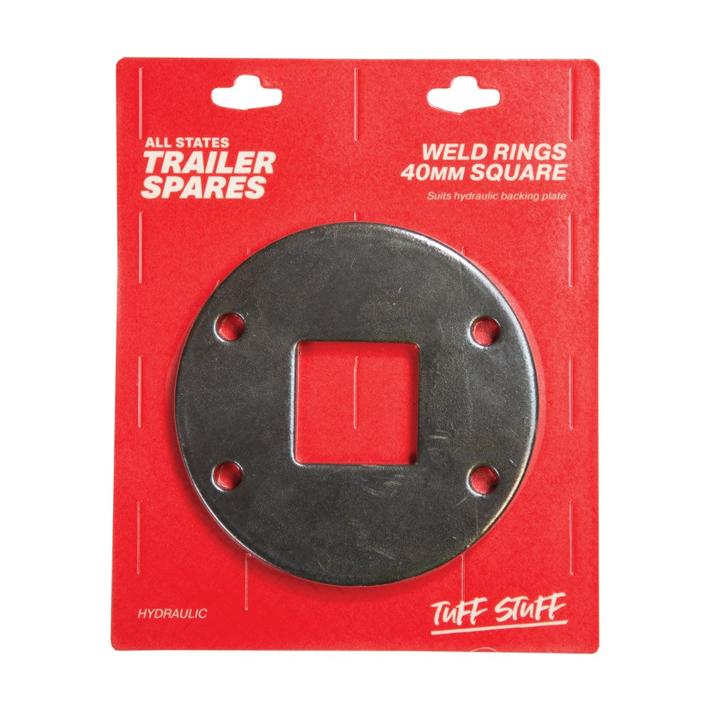 ASTSS Weld Ring to Suit Hydraulic Backing Plate and 40mm Square Axle - R1631A