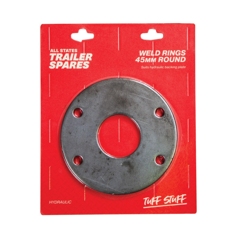 ASTSS Weld Ring to Suit Hydraulic Backing Plate and 45mm Round Axle - R1631B