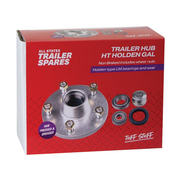 ASTSS Holden HT Type Non-Braked Lazy Hub to Suit LM Bearings (Zinc) - R1907TG