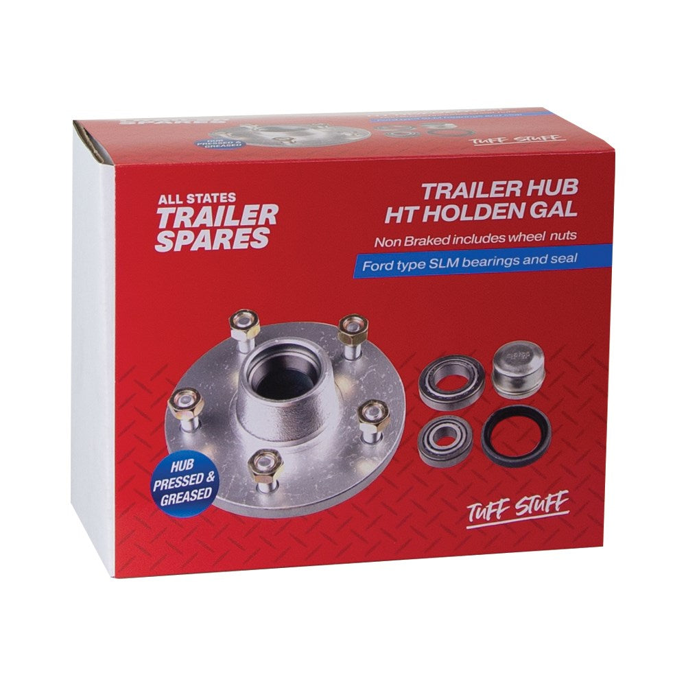 ASTSS Holden HT Type Non-Braked Lazy Hub to Suit SLM Bearings (Zinc) - R1908TG