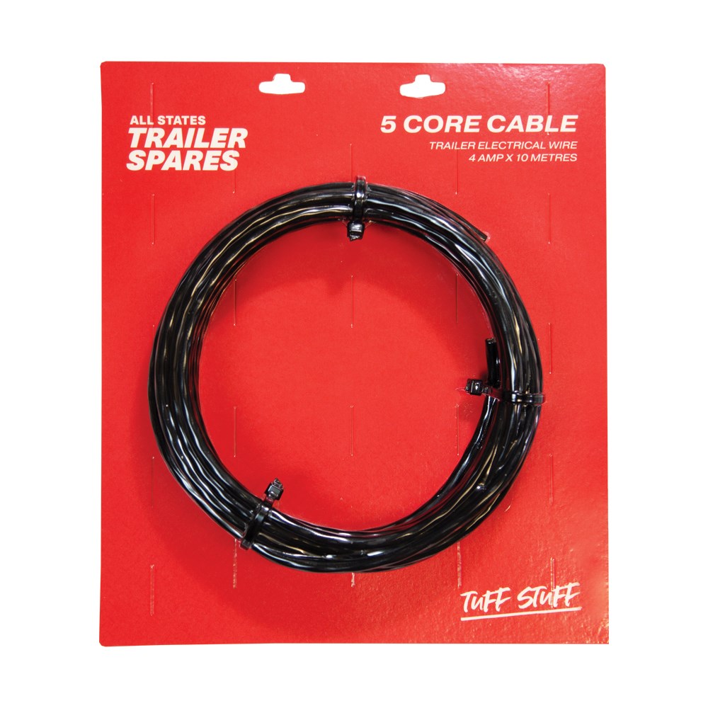 ASTSS 10m 5-Core Coloured Trailer Cable (4 Amp) - R4102A