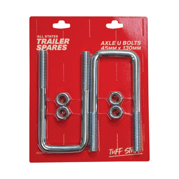 ASTSS 130mm U-Bolts to Suit 45mm Square Axle (Pack of 2) - R5608