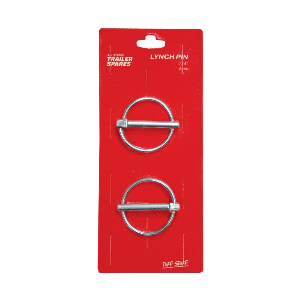 ASTSS Pack of 2 Lynch Pins - 6mm (1/4") - R6208A