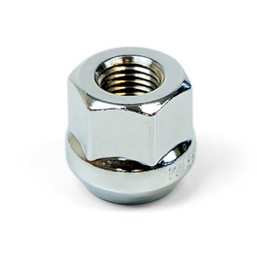 SAAS Single Wheel Nut - Chrome, M14x1.50 Thread, Bulge Open End Type - 52169B