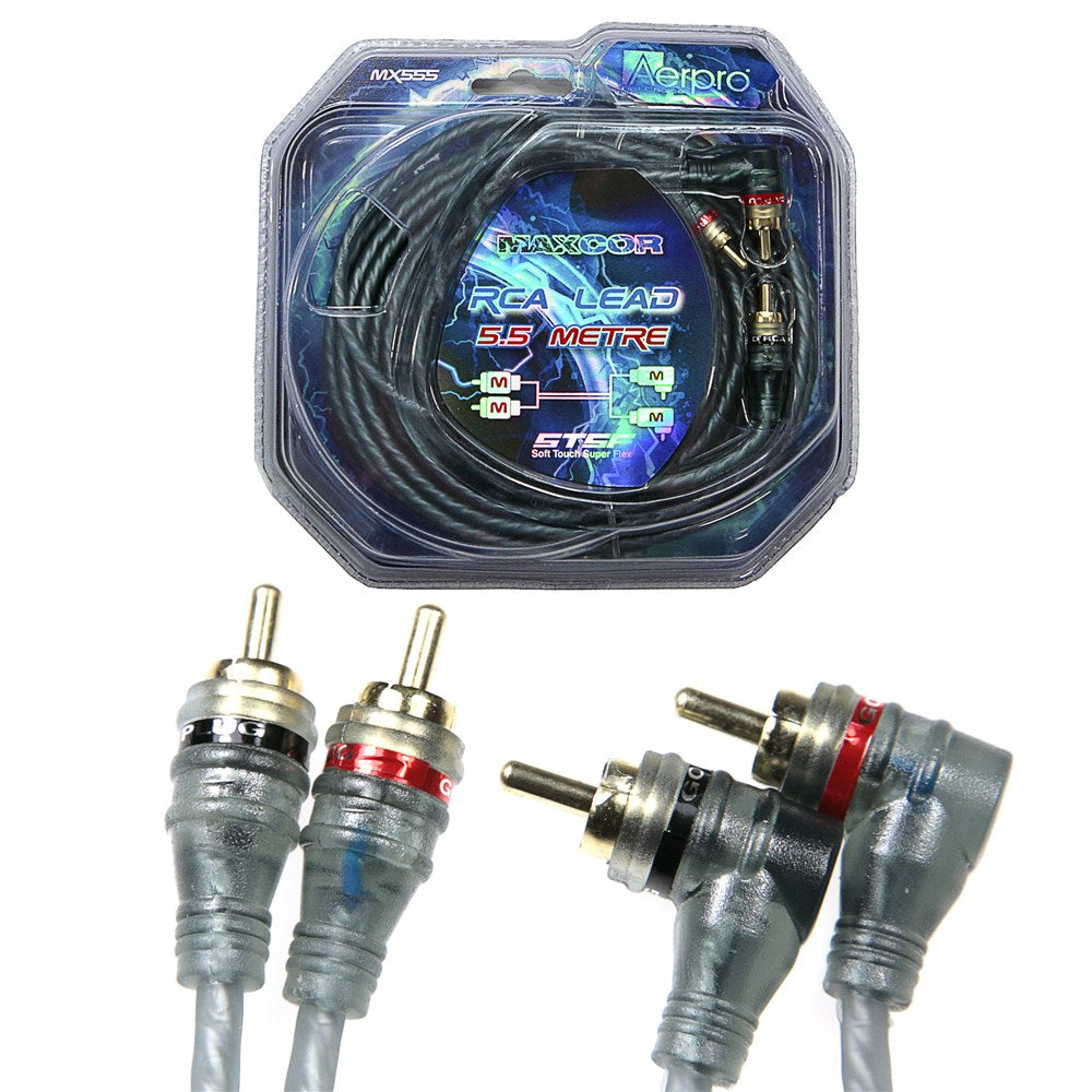 AERPRO Aerpro - Maxcor 5.5M Rca Lead 2M-2M(R/A) - Mx555 - MX555