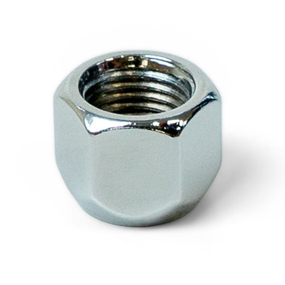 SAAS Single Wheel Nut - Chrome, M14x1.50 Thread, OE Size, OE Style Open End Type - 11619B