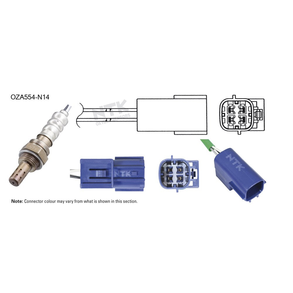 NTK Oxygen Sensor - OZA554-N14