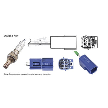 NTK Oxygen Sensor - OZA554-N14