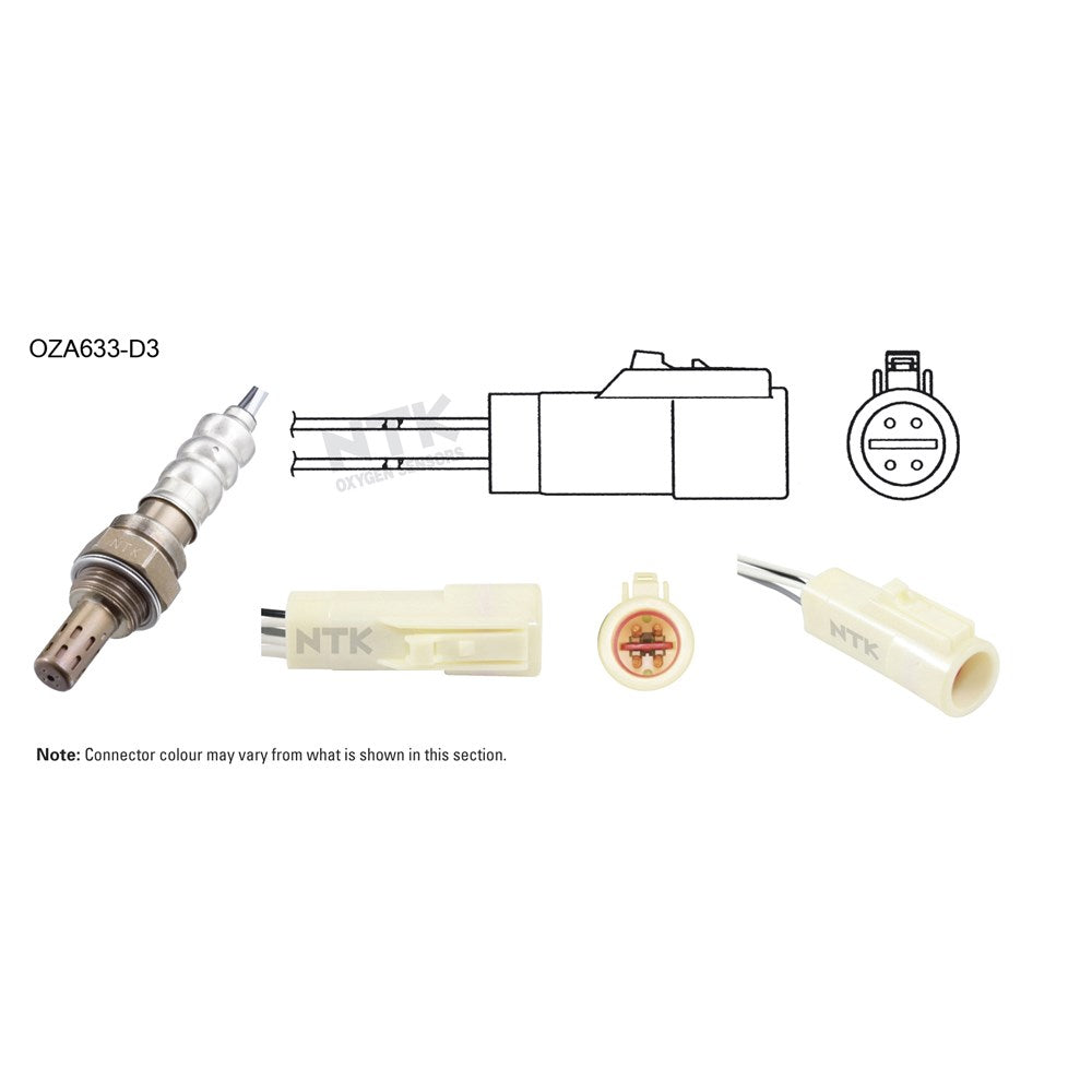 NTK Oxygen Sensor - OZA633-D3