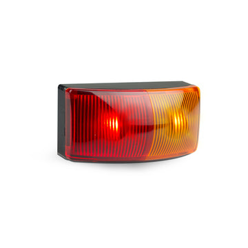 LED Autolamps 5025ARM2 Amber/Red Side Marker