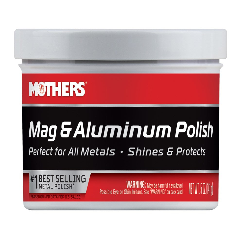 Mothers 655100 Mag & Aluminium Polish - 140g