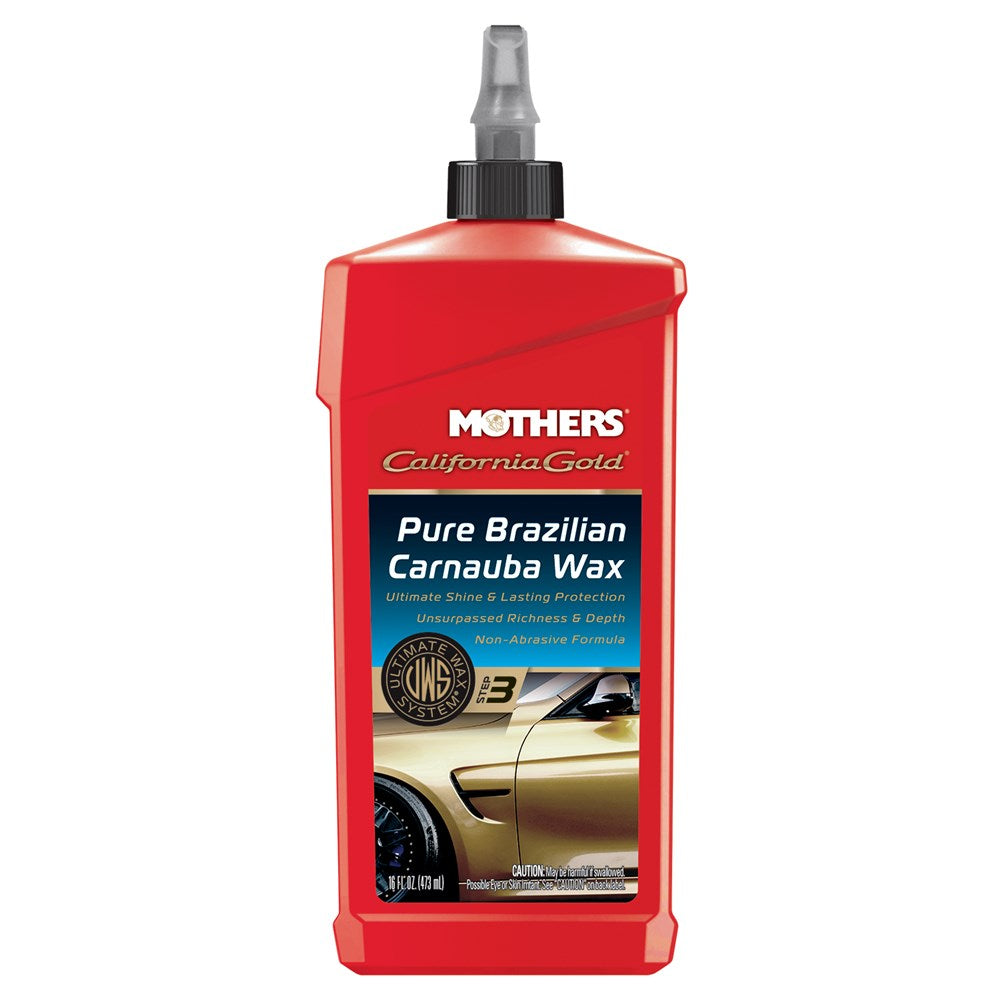 Mothers 655750 Pure Brazilian Carnauba Liquid Wax - 473mL