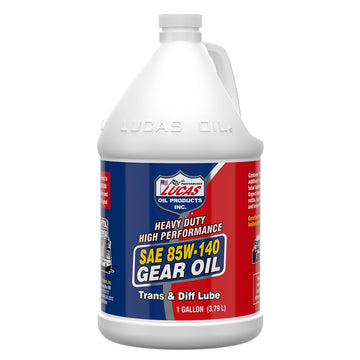 Lucas Heavy Duty High Performance 85W-140 Gear (Gearbox and Diff) Oil - 1 Gallon (3.79L) - 10045