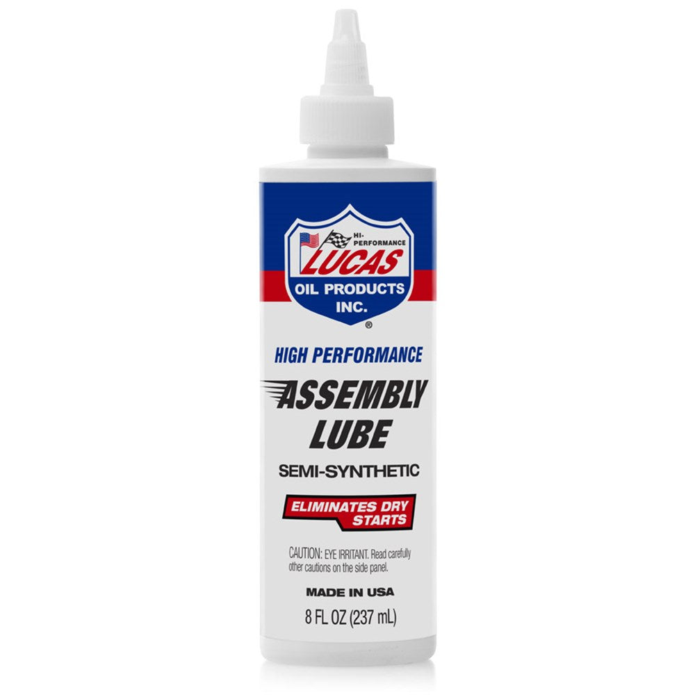 Lucas High Performance Semi-Synthetic Assembly Lube - 8 Fl Oz (236mL) - 10153