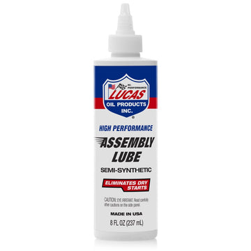 Lucas High Performance Semi-Synthetic Assembly Lube - 8 Fl Oz (236mL) - 10153