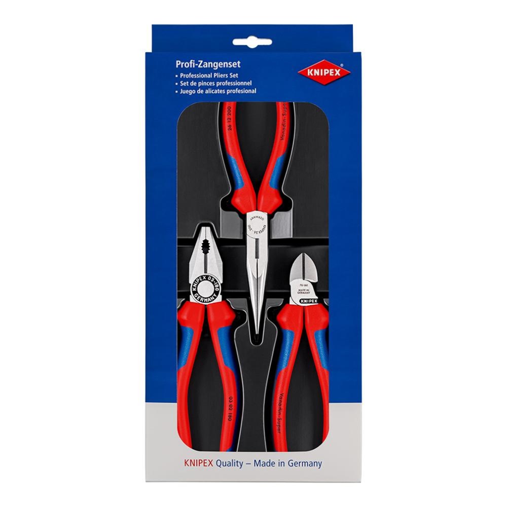 Knipex Assembly Pack - 3 Piece Plier Set - 002011