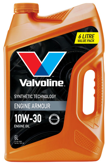 Valvoline Engine Armour 10W-30 Synthetic Technoloy Engine Oil - 6L - 1361.06 (Pickup Only)