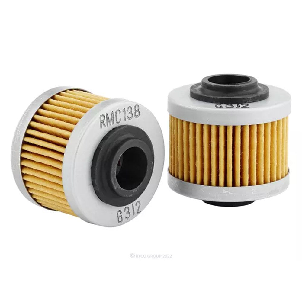 Ryco Motorcycle Oil Filter - RMC138