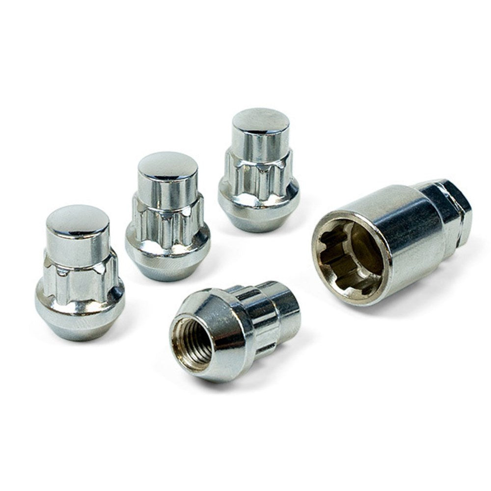 SAAS 913026 Lock Nuts Splined Bulge 12mm x 1.50 Pk 4