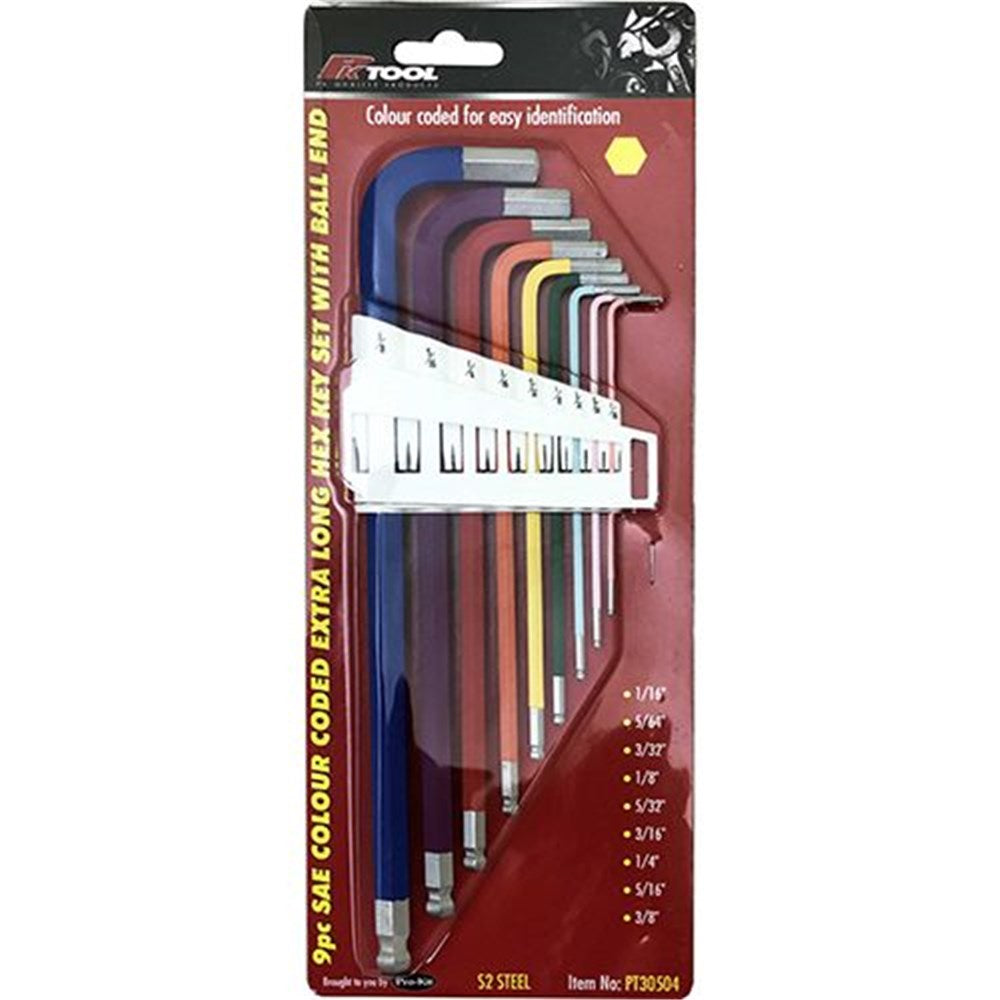 PK Tools Hex Key Set Metric - 9 Piece - PT30505