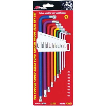 PK Tools Star Key Set - 9 Piece - PT30601