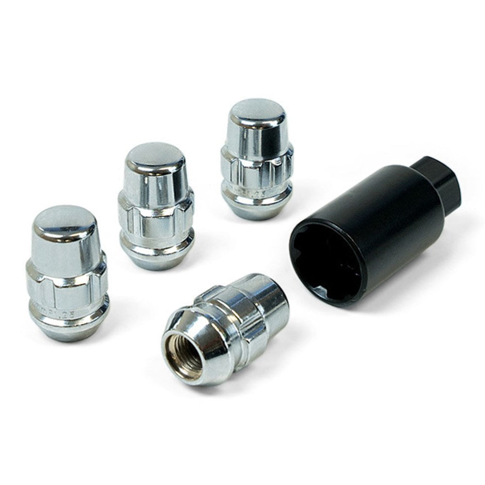 SAAS 923321 Lock Nuts Splined Acorn Bulge 1/2 Pk 4