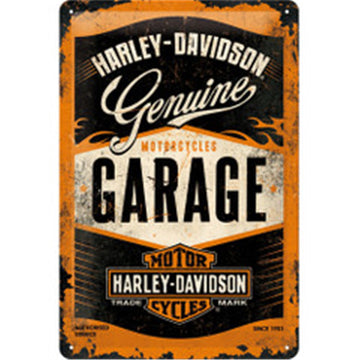 Nostalgic Art 20X30Cm Metal Sign Harley-Davidson Garage - 5122238