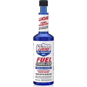 Lucas Petrol and Ethanol Fuel Stabiliser - 16 Fl Oz (473mL) - 10302