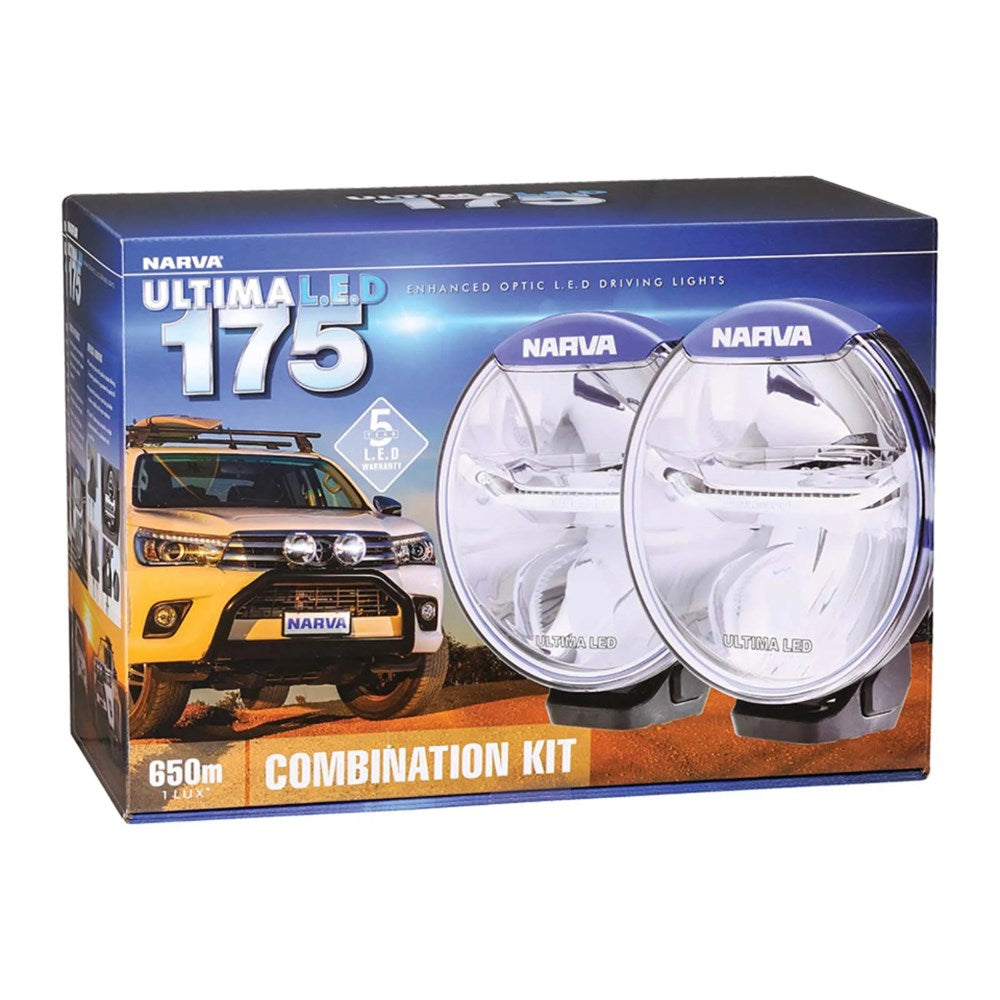 Narva 71665 Set of Ultima 175 LED Driving Lights