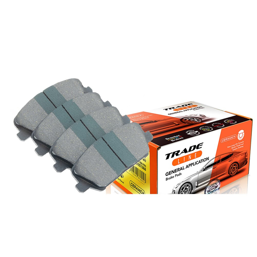 Bremtec Trade-Line Standard Replacement Brake Pads - BT004TS. Replaces DB308