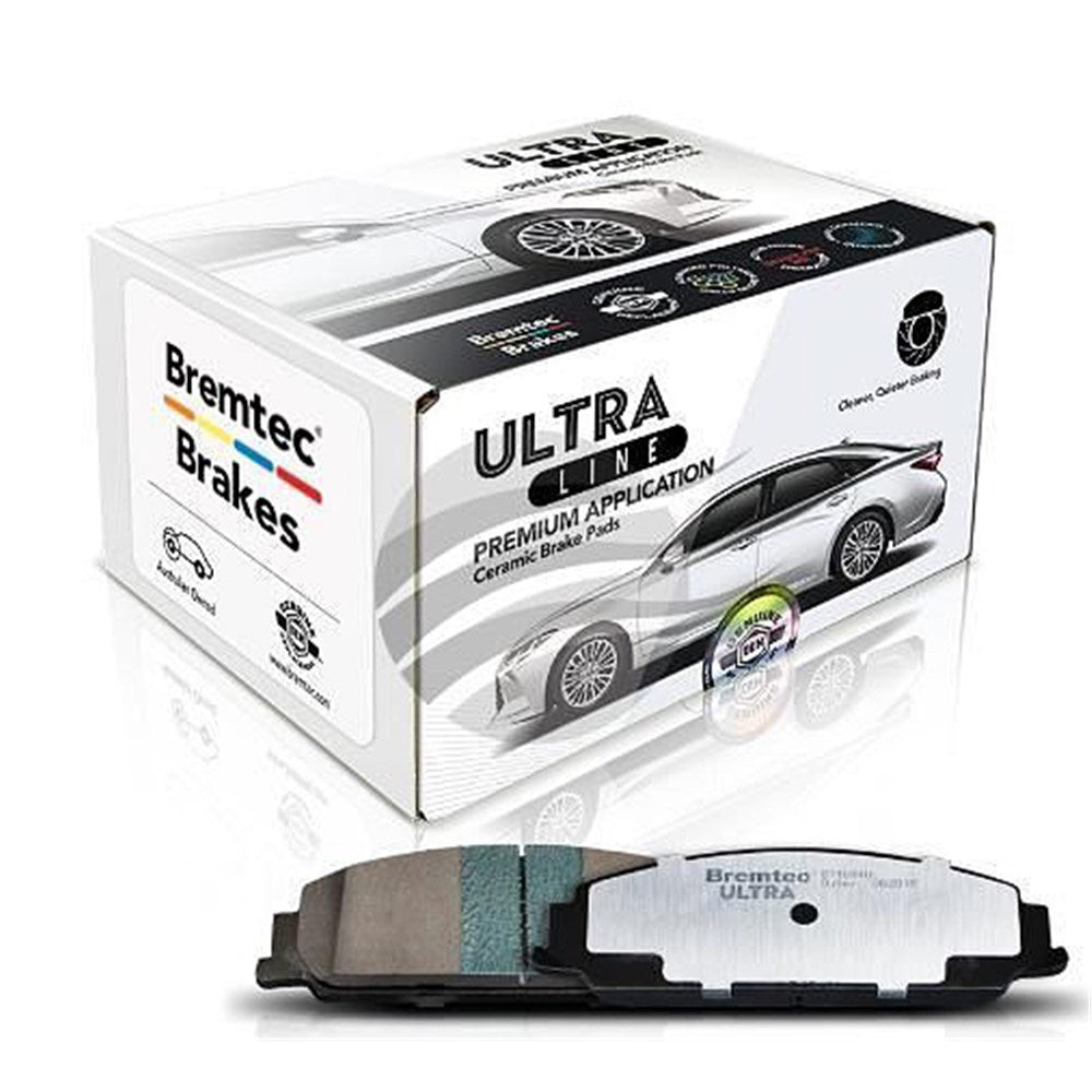 Bremtec Ultra-Line Premium Ceramic Brake Pads - BT004ULT. Replaces DB308