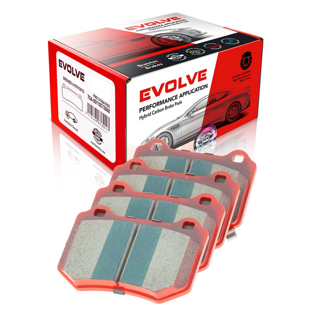 Bremtec Evolve High Performance Brake Pads - BT1007EV550. Replaces DB440