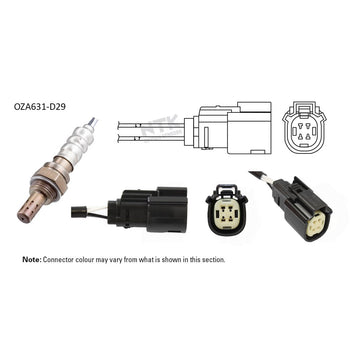 NTK Oxygen Sensor - OZA631-D29