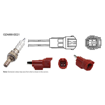 NTK Oxygen Sensor - OZA668-EE21