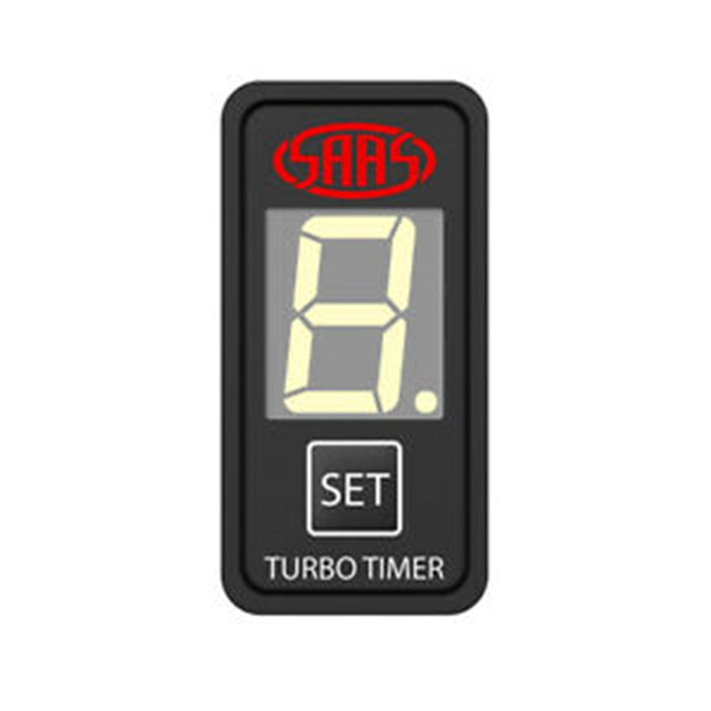 SAAS Turbo Timer Digital Switch Gauge Auto 39 X 23