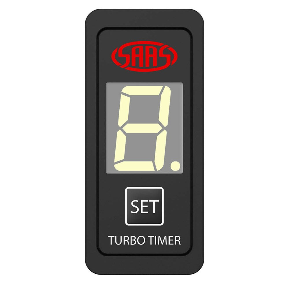 SAAS Turbo Timer Digital Switch Gauge Auto Carling 49 X 23