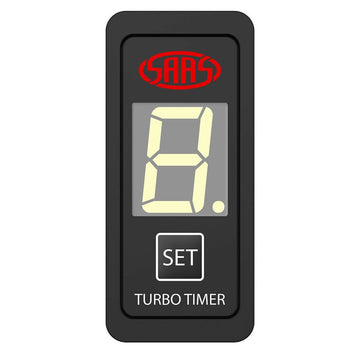 SAAS Turbo Timer Digital Switch Gauge Auto Carling 49 X 23