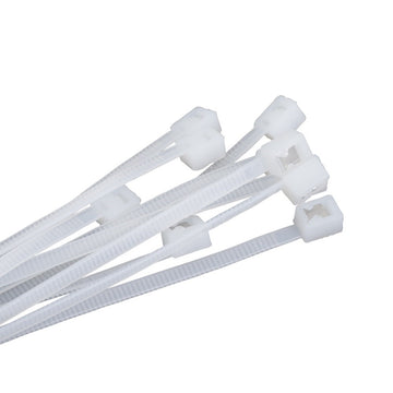 Kincrome 20 Pack White Self-Cut Cable Ties 200 x 4mm - K15806