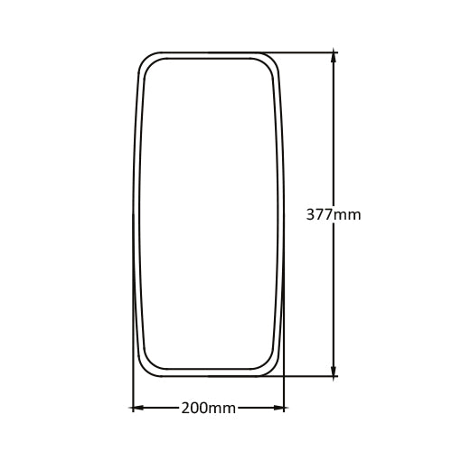 Versus Mirror Head Flat -VM131F