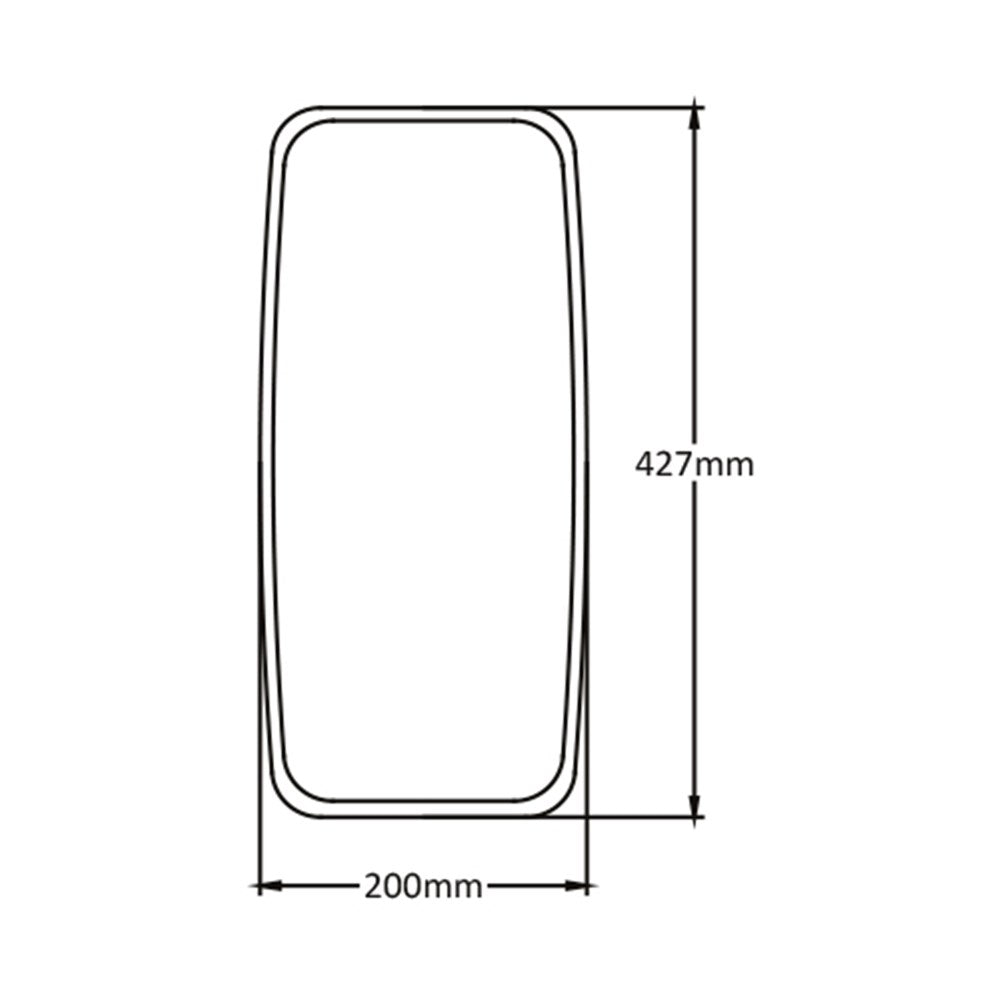 Versus 1 Piece Mirro Head Convex VM132 Series -VM132C