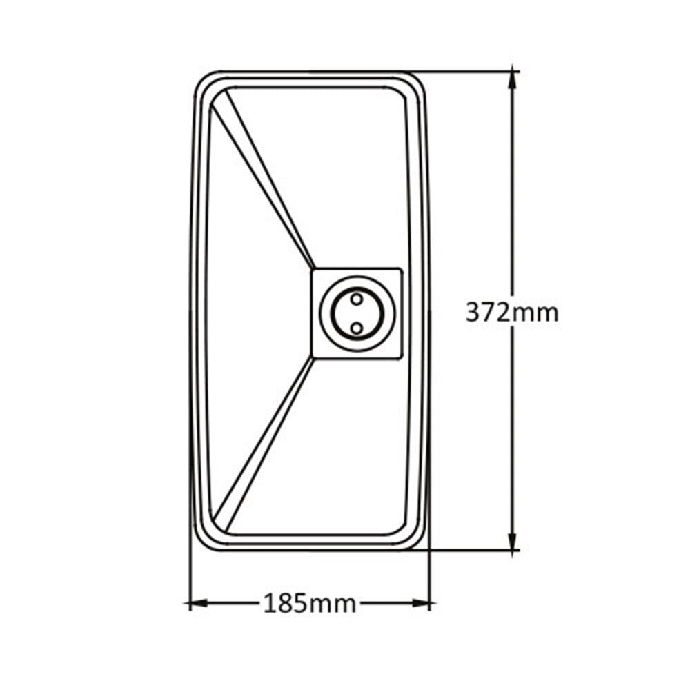 Versus Convex Mirror Head Universal -VMC372185