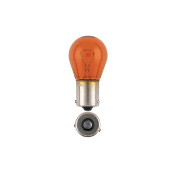 Narva 17384BL 12V 21W BAU15S Heavy Duty Amber Globe - Single